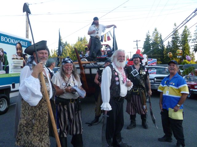 Sea Fair Pirates Meet the Bookmobile